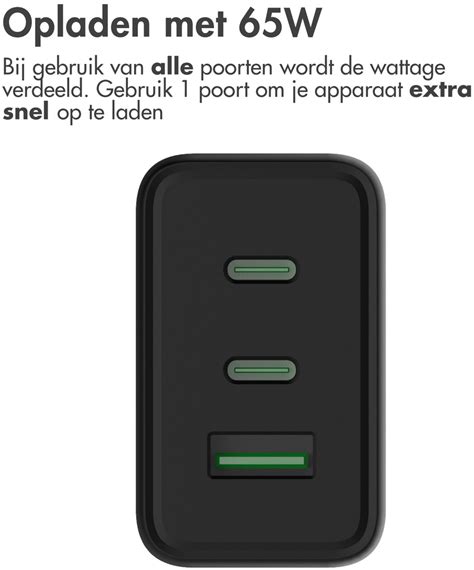 Specificaties Van Accezz Power Pro Gan Ultra Fast Wall Charger