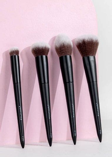 Brushworks Buff Blend Makeup Black Brush Set Matalan