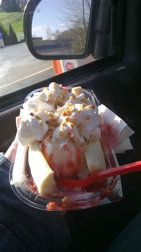 Dairy Queen Banana Split Yummy Banana Split Food