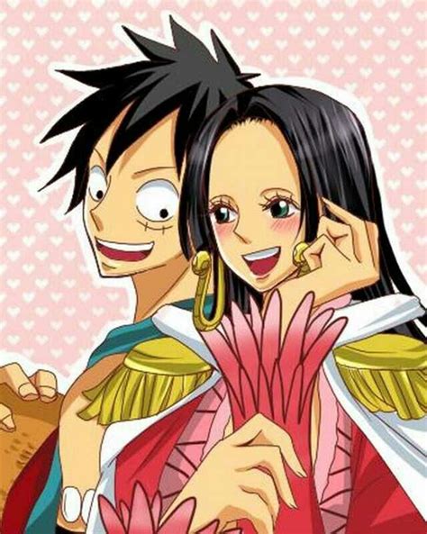 Gambar Luffy Dan Hancock Cari