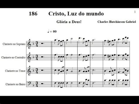 Hino Ccb Cristo Luz Do Mundo Charles Hutchinson Gabriel