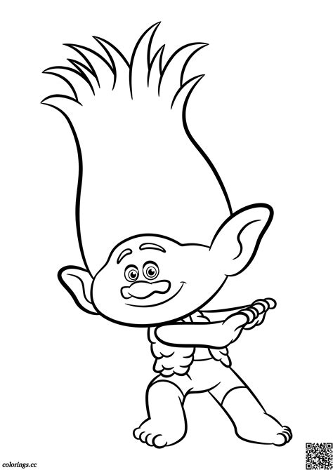 Desenhos Do Trolls Para Colorir Princesa Pop Trolls Para Colorir