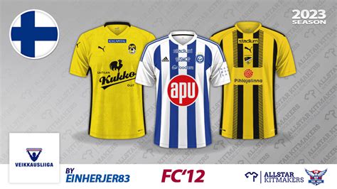 FC’12 Finland – Veikkausliiga 2023 - FC'12 Kits Forum - FM24 - Football ...