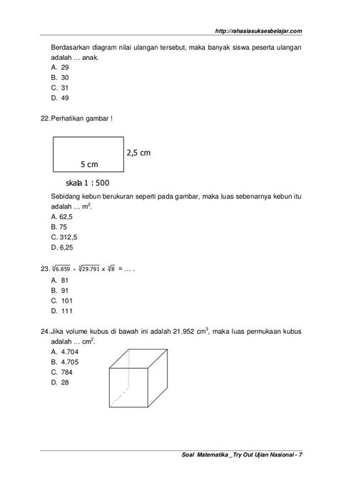 Soal Ujian Nasional Sd Berbagi Informasi