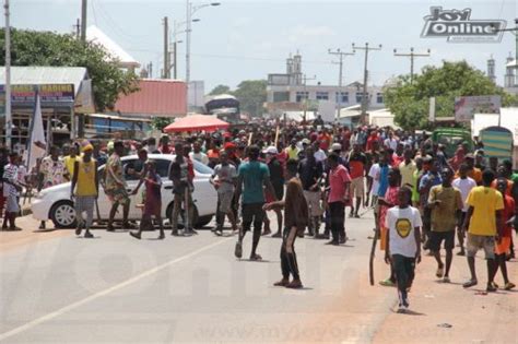 Ejura Protest Over Killing Of Social Activist Turns Bloody 2 Feared