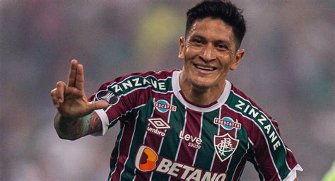 Germán Cano campeón de la Copa Libertadores con Fluminense es elegido