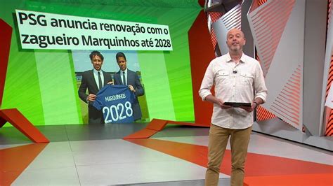 Vídeo PSG anuncia renovação o zagueiro Marquinhos até 2028