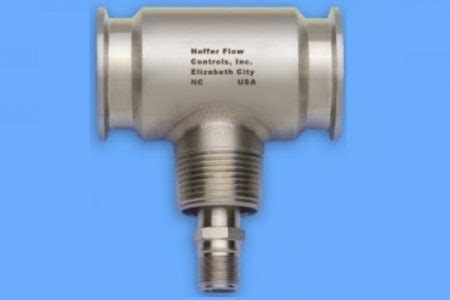 Hoffer HO-SA-107R Sanitary Series Flow Controls Turbine Flow Meter - Inaparts.com