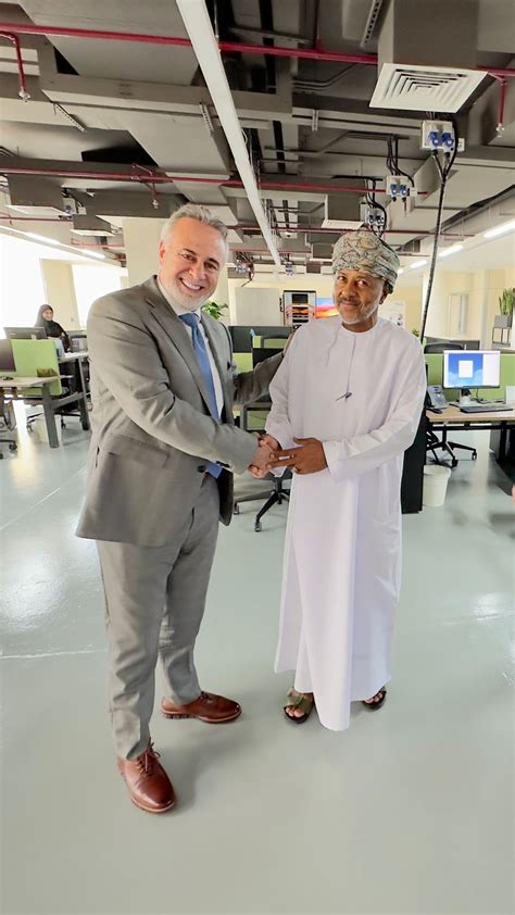 Bilal Chehime On Linkedin Meeting Mr Issa Salim Alsaqri The Ceo Of