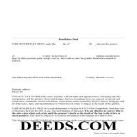 Lincoln County Beneficiary Deed Forms Missouri Deeds