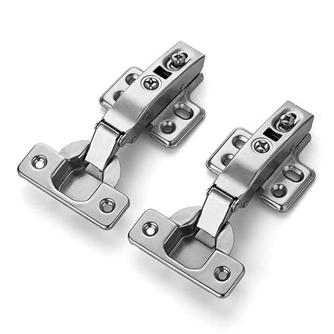 Ravinte Pack Pairs European Kitchen Cabinet Hinges Soft Close Half