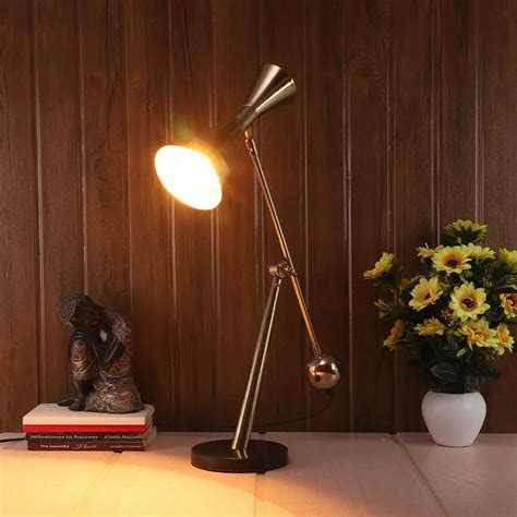 Copper Finish Flexible Modern Aluminium Study Lamp Wallmantra