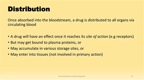 Pharmacokinetics Of Drugs Introduction To Pharmacology Ppt