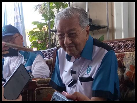 Tun Mahathir Letak Jawatan Pengerusi Pejuang Sabah News Bebas Bersuara