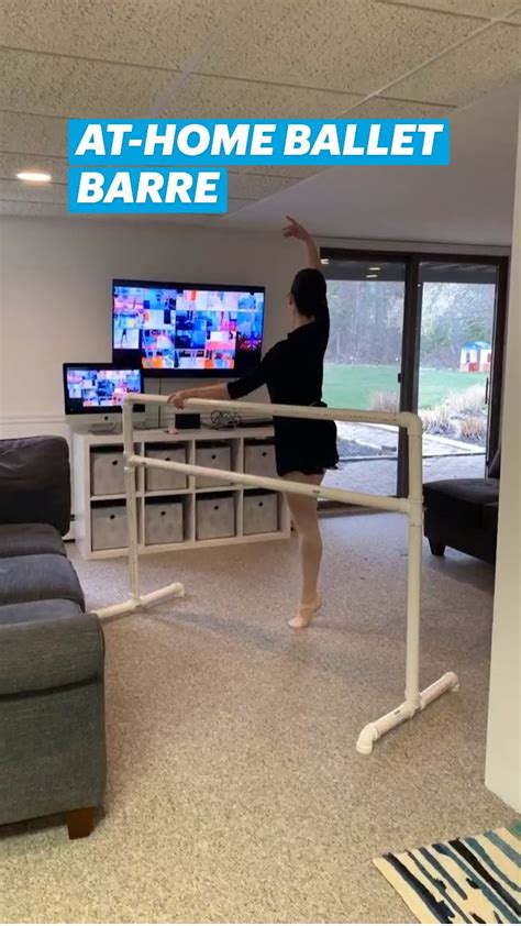 AT-HOME BALLET BARRE | Ballet barre, Barre, New tricks