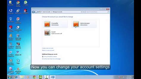 How To Enable Disable Administrator Account Windows 7 YouTube