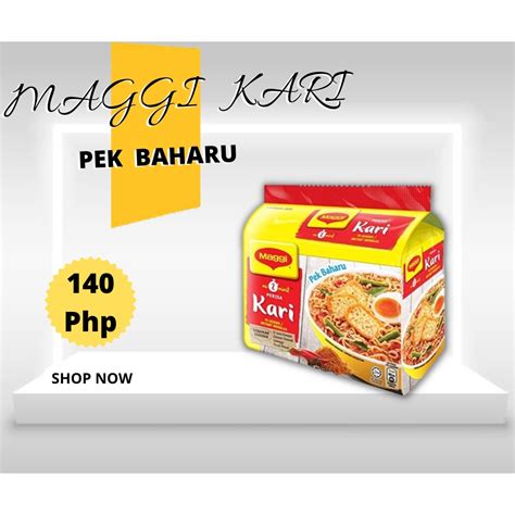 Maggi Nestle Malaysia 2 Minute Instant Curry Flavour Masala Noodles 5