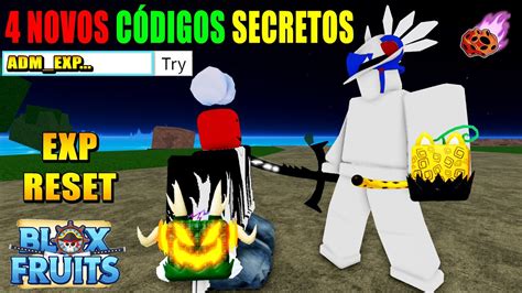 Saiu Novos Codigos De Reset Status Do Blox Fruits Blox Fruits Code