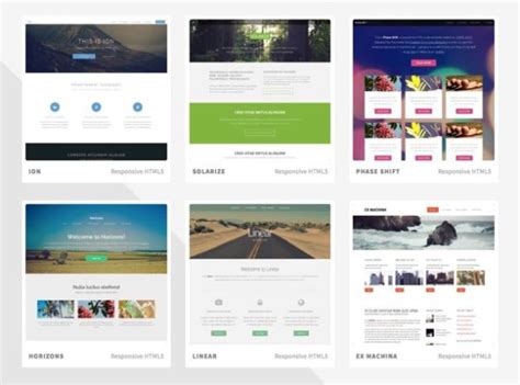 Plantillas Responsive En Html Y Css Gratis Para Dise Adores Mil