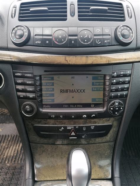 Radio Nawigacja GPS Polskie MENU Mercedes E W211 8389449928