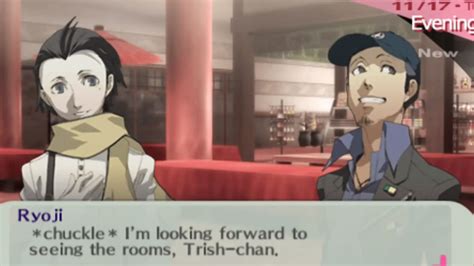 Persona Portable Junpei Ryoji Flirt With Female Mc Naughty Gaming