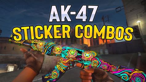 Best Ak Sticker Combinations Csgo Youtube