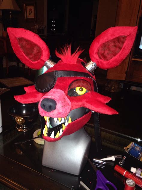 FNAF Foxy Mask by lonly-chibi-dragon on DeviantArt