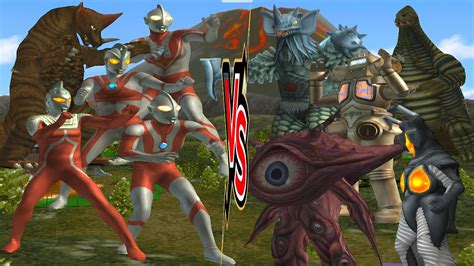 Ultraman Vs Gan Q Zoffy Vs Tyrant Ace Vs King Joe Ultraseven Vs