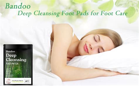 Giltpeak Bandoo Natural Cleansing Foot Patches Natural Deep Cleansing