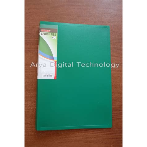 Jual Spring File Kenko Folio Spr 100f Hijau Folder Map Snell Plastik