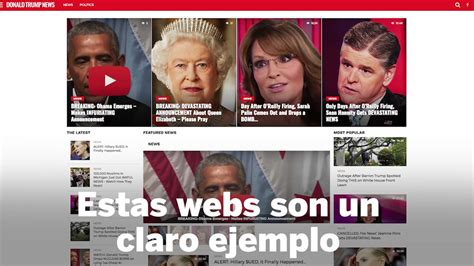 Las Páginas Web De Noticias Falsas Persisten Tras Su éxito En Las Elecciones De Estados Unidos