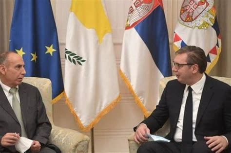 Srda An Susret U Predsedni Tvu Vu I Primio Kiparskog Ambasadora U