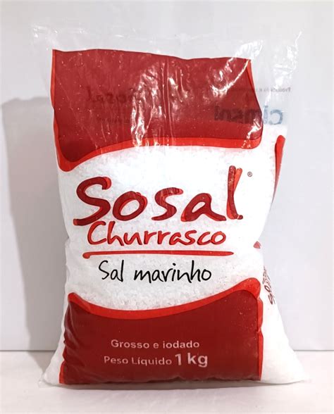 Sal Grosso Branco Sosal Kg Eficaz Distribuidora