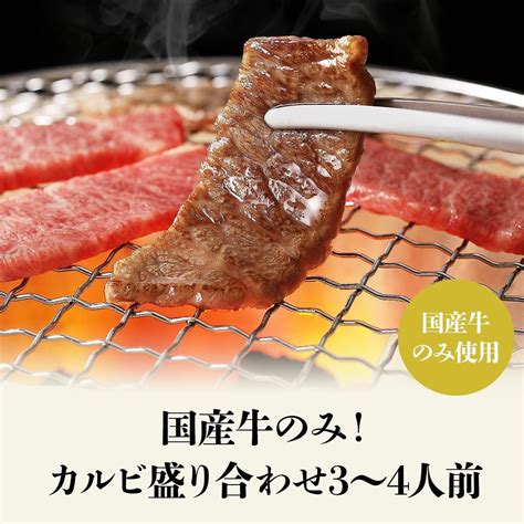 カルビ 盛り合わせ 500g 国産牛 友バラ 中落ち赤身 肉 精肉 真空パック 焼肉 冷凍便 産直 産地直送 同梱不可 指定日不可 食の達人お取り寄せグルメ｜jre Mall