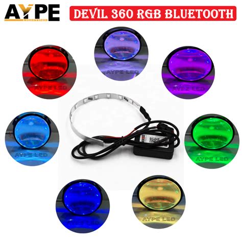 Devil Eye Rgb Matrix Welcome Light