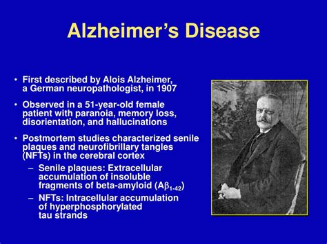 Ppt Dementia And Alzheimers Disease Recognition And Diagnosis