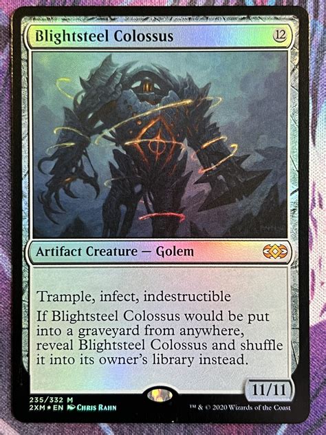 Blightsteel Colossus 2XM Foil – Bootleg Mage