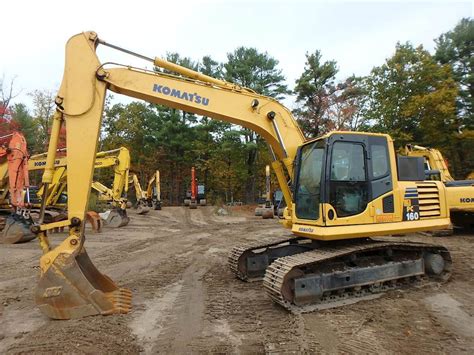 2011 Komatsu Pc160lc 8 Excavator For Sale 5577 Hours Phillipston Ma Xc067