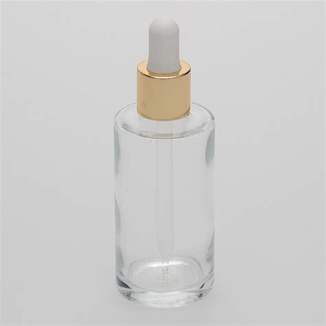 Bulkperfumebottles Oz Ml Clear Cylinder Glass Bottle With