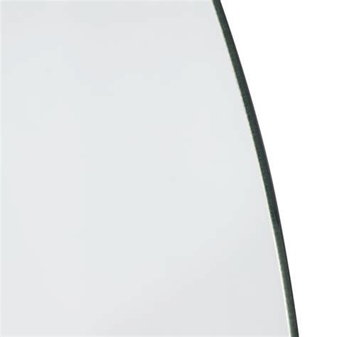 Pill Oval 450mm X 900mm Frameless Mirror With Polished Edge — Ats Tiles