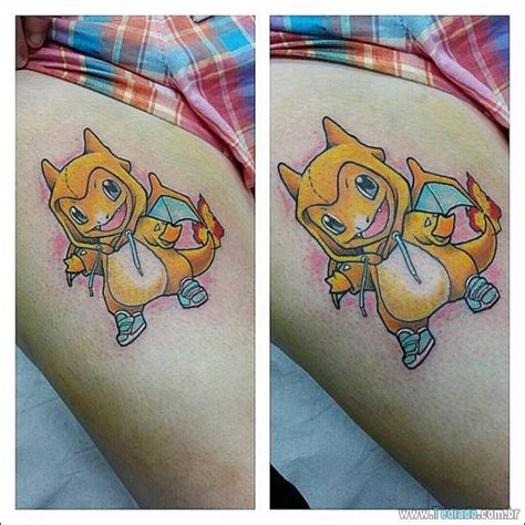 Impressionantes Tatuagens Do Pokemon Tatuagem Pokemon Ideias De