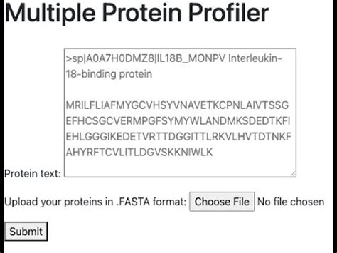 Multiple Protein Profiler How To Use Youtube