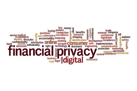 financial privacy cloud concept stock illustration illustration