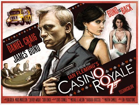 Illustrated 007 - The Art of James Bond: Casino Royale Poster Tribute