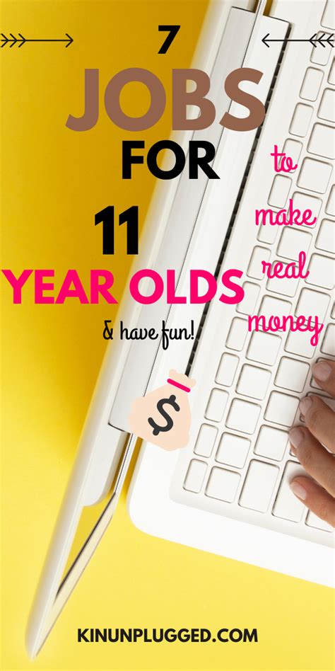 The 7 Best Jobs For 11 Year Olds That Actually Pay Artofit