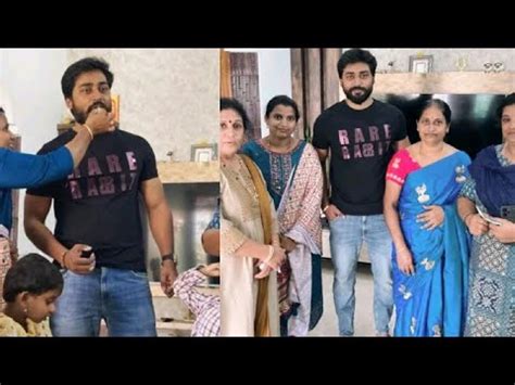 Guppedantha Manasu Serial Fame Rishi Birthday Celebration Photos Youtube