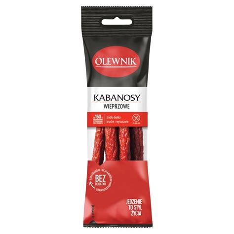 Olewnik Kabanosy Wieprzowe 105 G E Leclerc