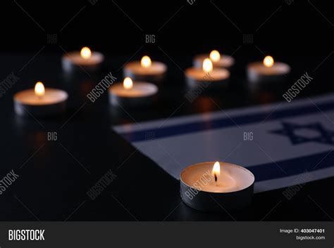 Burning Candle Flag Image And Photo Free Trial Bigstock