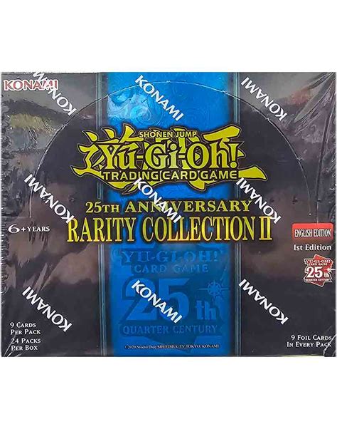 Yu Gi Oh 25th Anniversary Rarity Collection II 1st Edition Booster Box