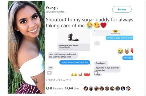 Side Chick Celebrates Her Sugar Daddy On Twitter For Giving Her His